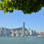 Sicht von Kowloon nach Hongkong Island