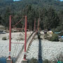Puente colgante en río Achibueno, Linares
