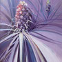 Plant dynamics violet: Acryl auf Leinwand, 60 x 50 cm