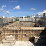 3F壁型枠建込状況