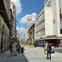 Palencia : rue principale du centre