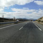 Peu de circulation sur cette autoroute gratuite vers Cacéres !