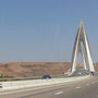 Pont Mohammmed VI sur l'A1, à l'Est de Rabat