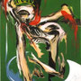 G. Vandermeulen, "pain"  acrylic on canvas, 1987