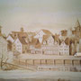 Wandmalerei mit Stadtansicht von Eschwege Teil 1