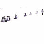 Over there No.2 / 67×180cm / 2002