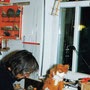 It may take the marionette maker hours of concentrated work to find the ideal connection points.
