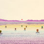 Baden/ 2025/ oil, colorpencil and watercolor on paper/ 24x30cm
