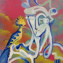 Kezia Hoffman - "Liberty and Wisdom having a word" - £200