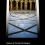 Montserrat Monastery main court - Spain -