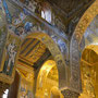 Palermo, Normands' Palace, Palatine Chapel, celling details, Sicily - Italy - 