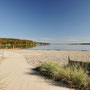 Strand vor der Tür