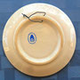Vintage Ikaria island souvenir collector ceramic plate souvenir wall plate handmade in Glyfada