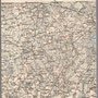 Historische Stabskarte "Tilsit, Szawle, Königsberg. Kowno, Lomza, Grodno", Kartogr. Abteilung des stellvertretenden Generalstabes der Armee (1914), Massstab 1: 300.000