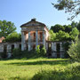 Schlossruine Onuskis an der Grenze zu Kurland-Lettland, Litauen (2018), Auffahrtseite
