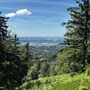 Unterwegs ein toller Blick über das Glatzer Land