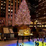 Der berühmte Weihnachtsbaum vor dem Rockefeller Center