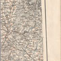 Historische Stabskarte "Tilsit, Szawle, Königsberg. Kowno, Lomza, Grodno", Kartogr. Abteilung des stellvertretenden Generalstabes der Armee (1914), Massstab 1: 300.000