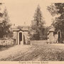 Kobylnik - Narotsch, Naratsch, Narach, Narac, Wilna - Belarus, Weissrussland (1917), Toreinfahrt zum Gut