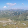 Panorama vom Ibar auf die höchsten Berge des Rila