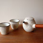 ポット(把手木)とカップ