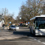 KA-AE 6039 als Schulbusverstärker nach Hügelsheim am Bahnhof