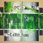 green room, Größe 160 x 70 cm, vergeben - Sylvio Zornsch