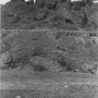 The rocks near Riblet’s Point with a bike in the foreground