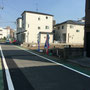 前面道路含めた現地の写真