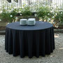 Buffettisch rund "Gala schwarz"