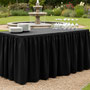 Buffettisch mit Husse "Gala schwarz"