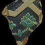 Echantillon 399/8. Fouilles de l'Ak Saray de 1996.  Conservé au Musée Amir Temur de Shahrisabz (photo : C.Ollagnier, 2008)