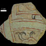 Echantillon BDX 11874. Fouilles de l'Ak Saray de 1996.  Conservé au Musée Amir Temur de Shahrisabz (photo : C.Ollagnier, 2008)