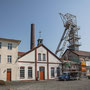 Silberbergwerk Himmelfahrt Fundgrube, Schacht Reiche Zeche - Fördermaschinenhaus (Freiberg, 2.05.2022)