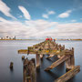 Port Leith Pier (Edinburgh, Schottland)