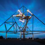 Halde Beckstraße, Tetraeder (Bottrop, 16.08.2014)