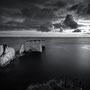 Old Harry Rocks bei Sonnenaufgang (Isle of Purbeck, England)