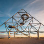 Halde Beckstraße, Tetraeder (Bottrop, 8.07.2021)