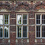 Haus Assen (Lippborg), Innenhof, Westfassade Ostflügel