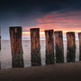 Buhnen in Domburg (Zeeland, Niederlande)