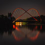 Doppelbogenbrücke Nordsternpark (Gelsenkirchen, Deutschland)