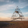 Halde Beckstraße, Tetraeder (Bottrop, 8.07.2021)