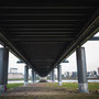 Rheinkniebrücke (Düsseldorf, Deutschland)