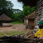 NALA in her Raincoat in Kacholola, on the way from Lusaka to Chipata, Zambia