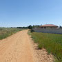 les premieres maisons des faubourgs de Zamora