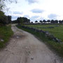 Chemin qui mène jusqu'au village de Valverde