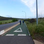 Une piste cycabe pendant 5 kms