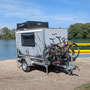 flap beach chair mit Falt-Dachzelt Overzone geschlossen