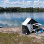 Heckzelt am farfalla camper flip up