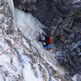 Eric en reprise - Cascade de glace - Bessans